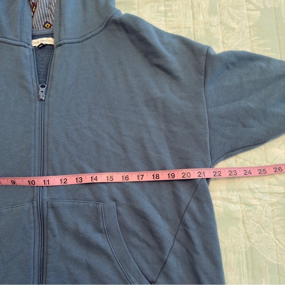 Vera Bradley Zip-up Jacket Large Blue Color - Picture 7 of 8